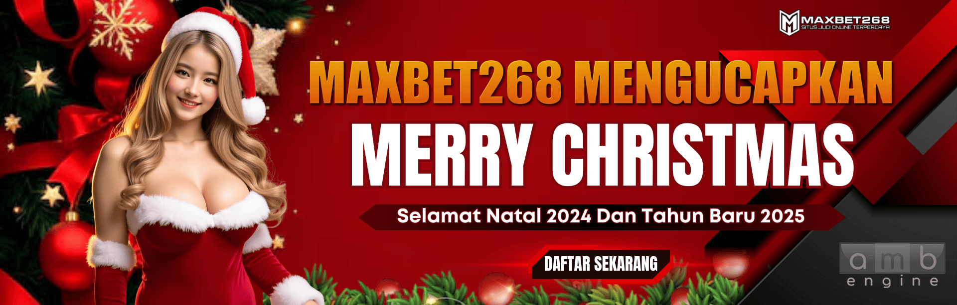 Maxbet268 Mengucapkan Selamat Natal 2024 Dan Tahun Baru 2025