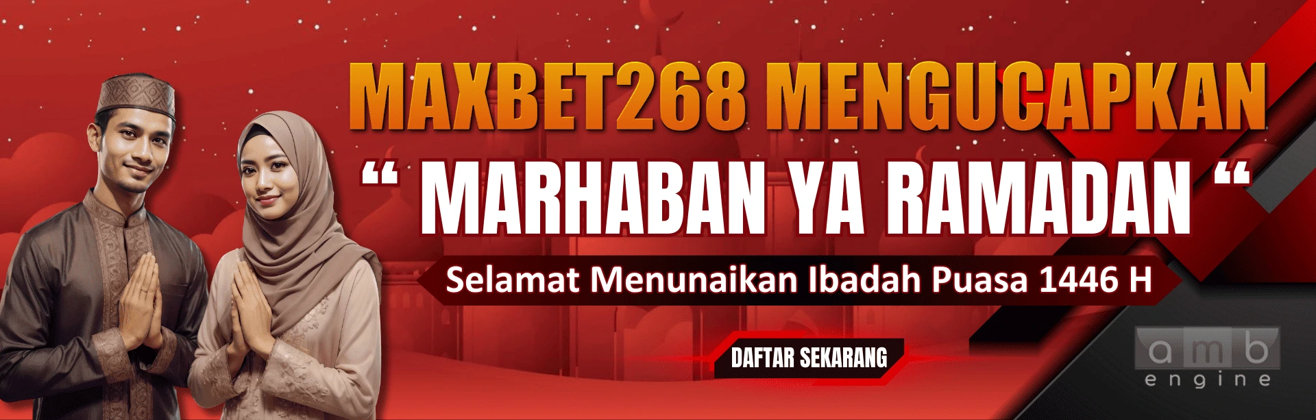 Maxbet268 Mengucapkan Selamat Menunaikan Ibadah Puasa 1446 H